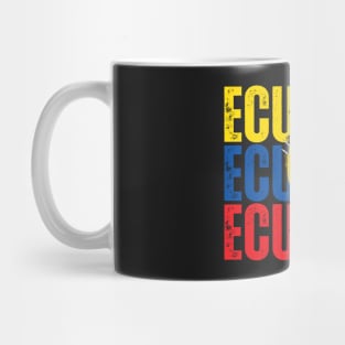 Ecuador flag, ecuadorian flag Mug